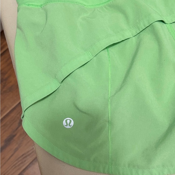 Lululemon Athletica Lime Green Athletic Shorts - Picture 3 of 3